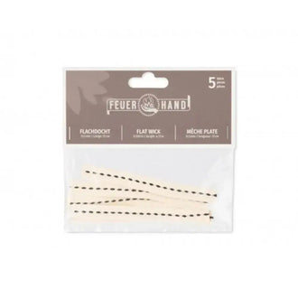 Flat wick, 5 pieces