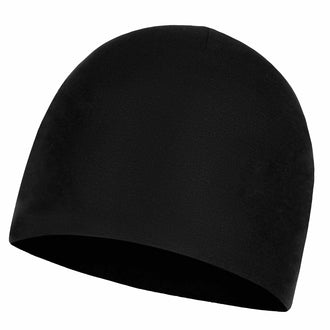 Beanie EcoStretch solid black