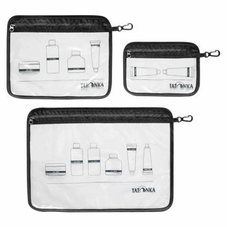 Zip Flight Bag Set, Black