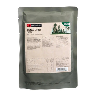 Tuna chili with pasta