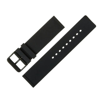 Silicone watch strap, 22 mm