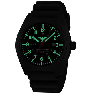 Armbanduhr Inceptor Black Steel Diverband