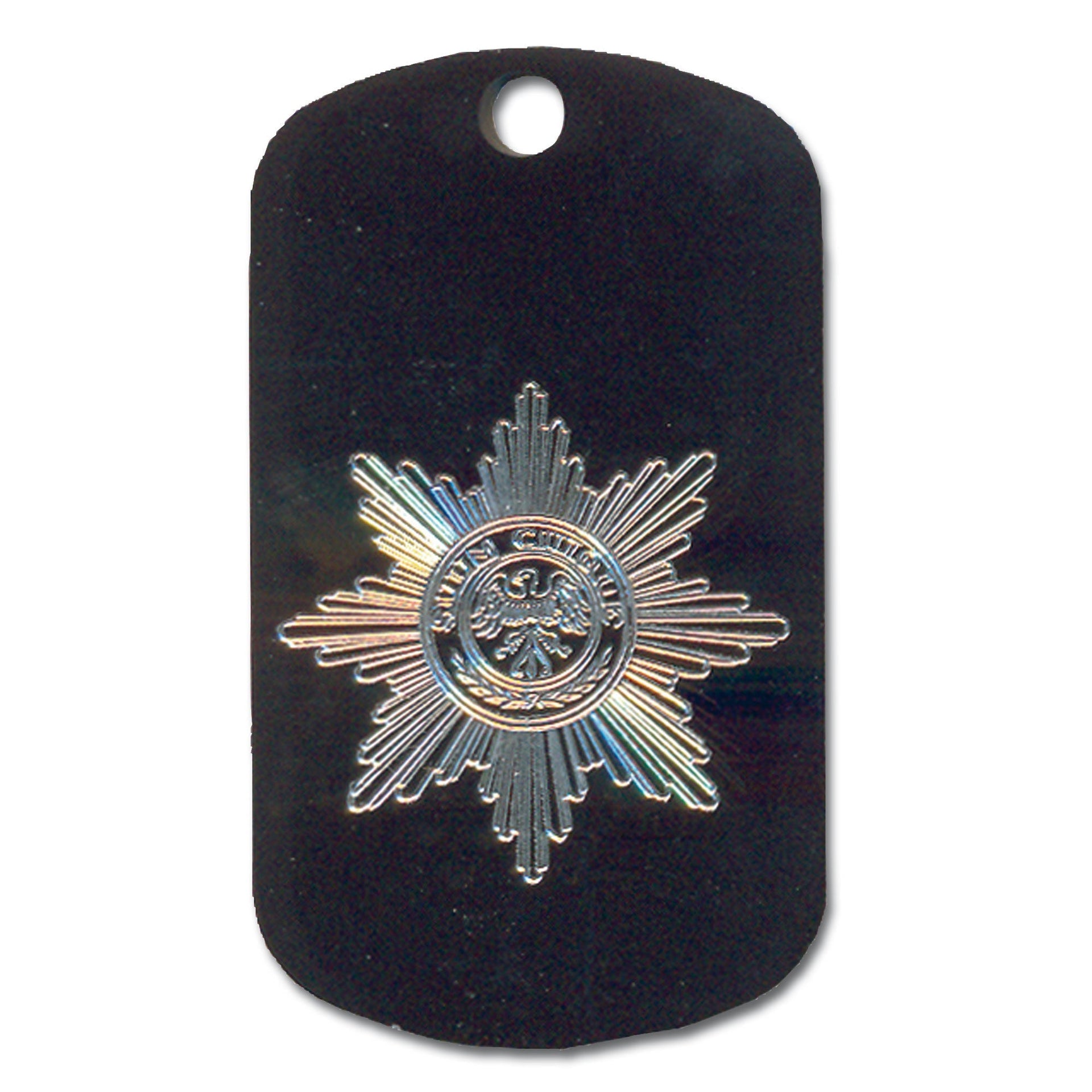 Placa de identificación grabada Scharfschütze