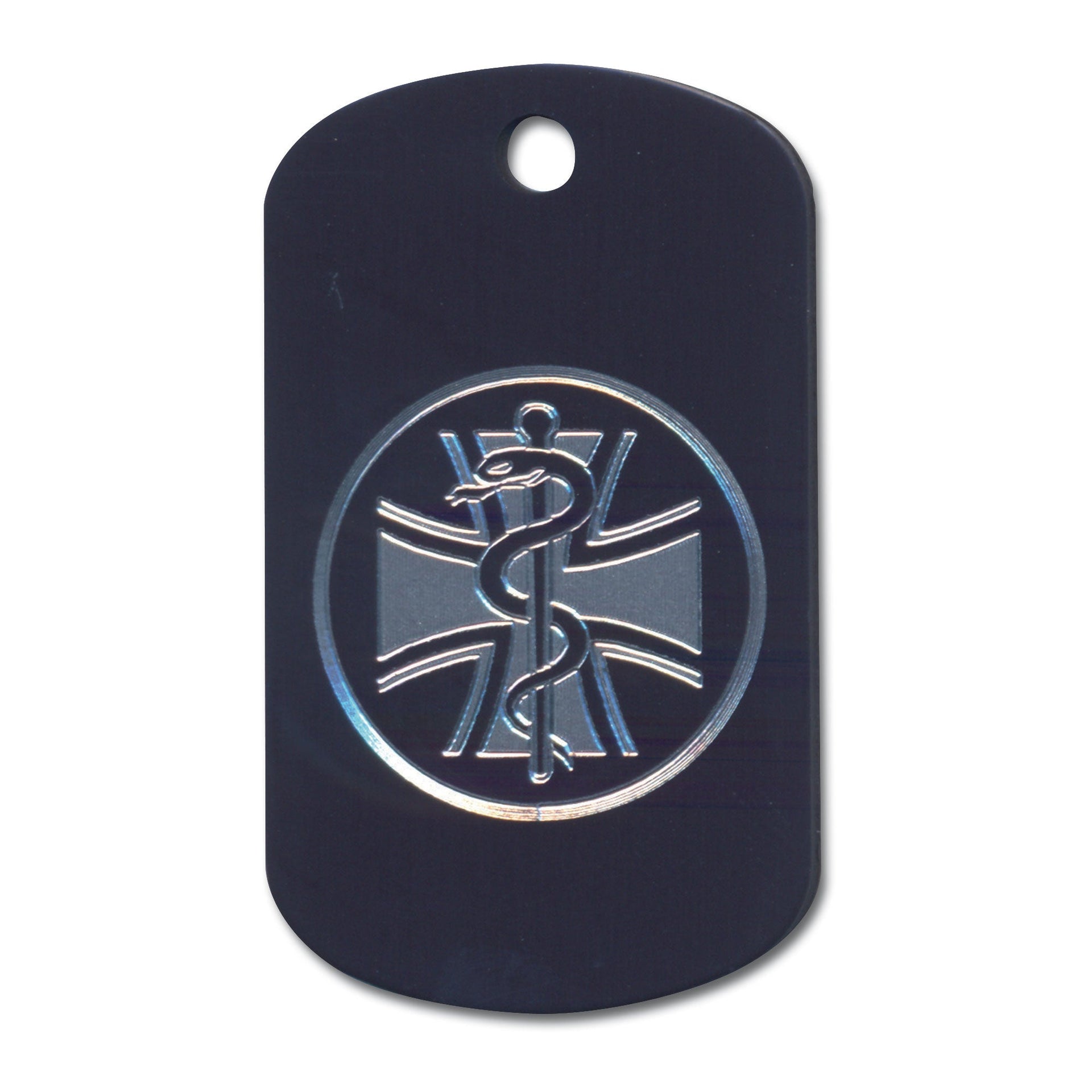 Placa de identificación grabada Scharfschütze