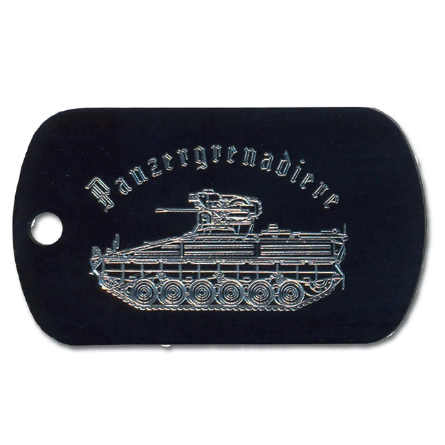 Placa de identificación con grabado
