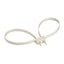 Plastic Handcuffs 10 Pack white