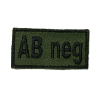 Insignia Bloodpatch AB neg Velcro