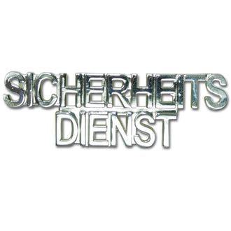 Collar Insignia SICHERHEITSDIENST plata