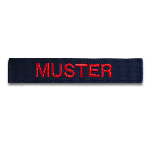 Set di 5 nastri con nome Navy