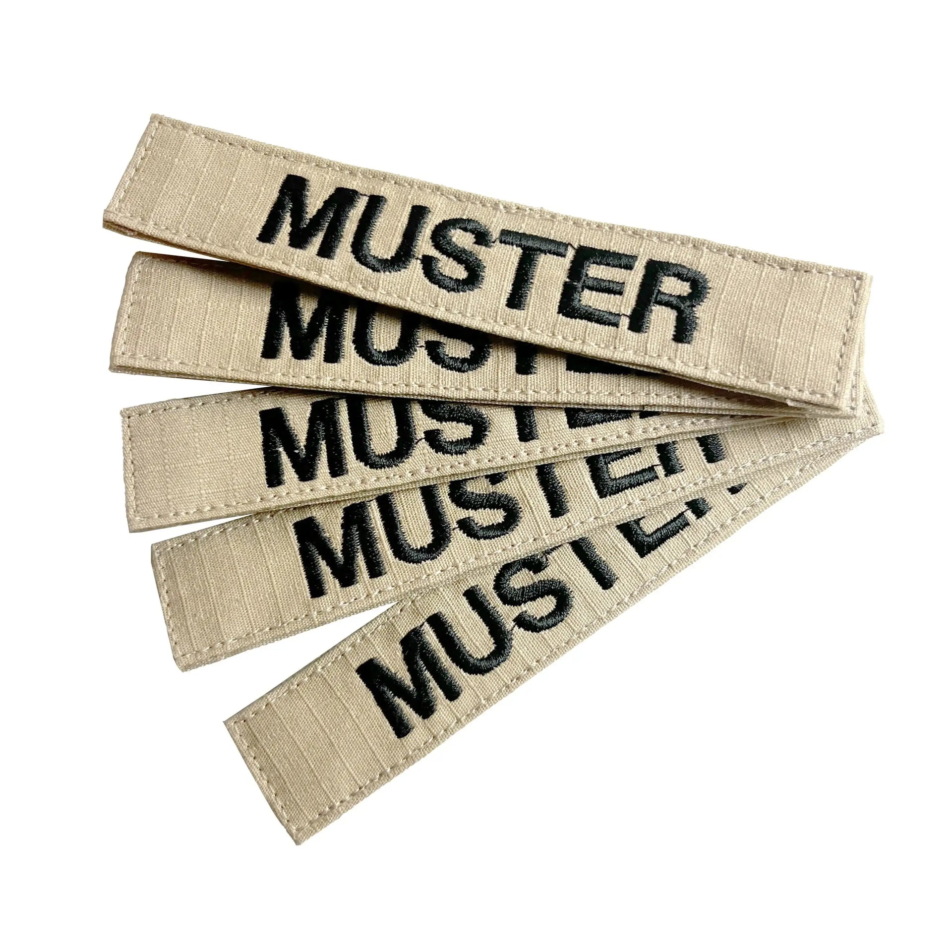 asmc-namensbaender-5er-set-ohne-flagge-khaki-ansicht-1