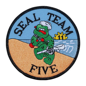 Abzeichen US Textil Seal Team