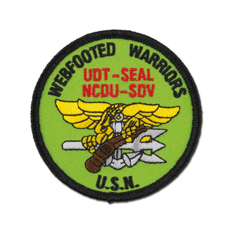Badge US Textile Webfooted Warriors