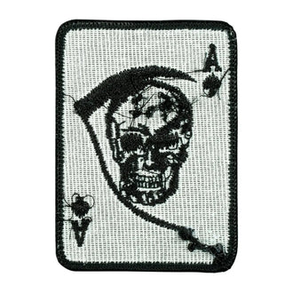 Abzeichen US Textil Death Ace oliv