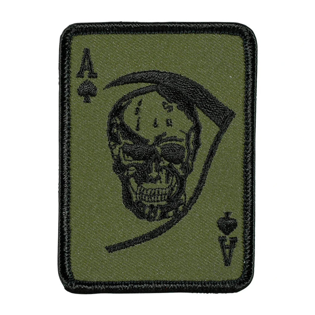 Patch US Textile Death Ace olive