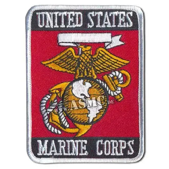 Badge US textile Marine Corps rectangular