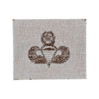 US Master Parachutist Badge, Textile, Desert