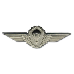 Insignia BW Fallschirmspringer metal - Plateado