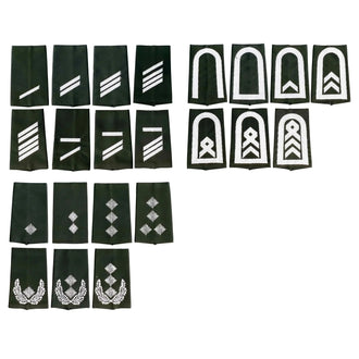 German Army rank insignia, olive green