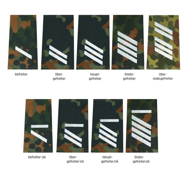 Distintivo de rango BW Heer Flecktarn