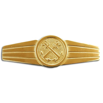 Badge of the German Navy (Bundeswehr) Naval Personnel, Metal, Gold-colored