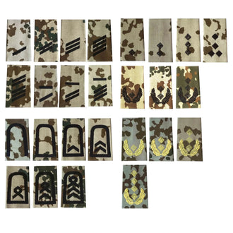 German Army rank insignia, Tropical