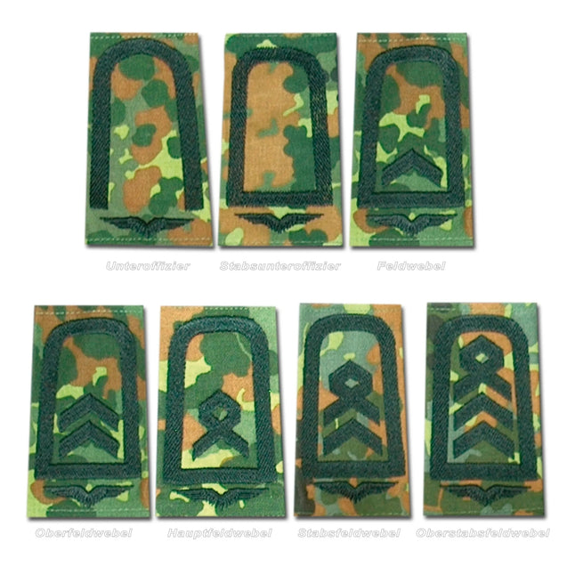 BW rank insignia Air Force flecktarn