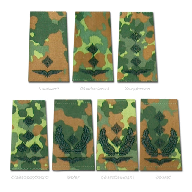 BW rank insignia Air Force flecktarn