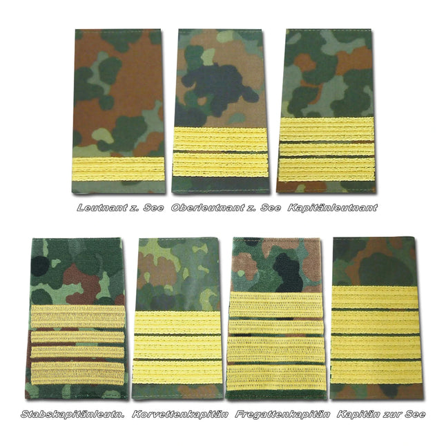 Distintivo de rango BW Marina Flecktarn