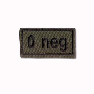 Badge Bloodpatch 0 neg