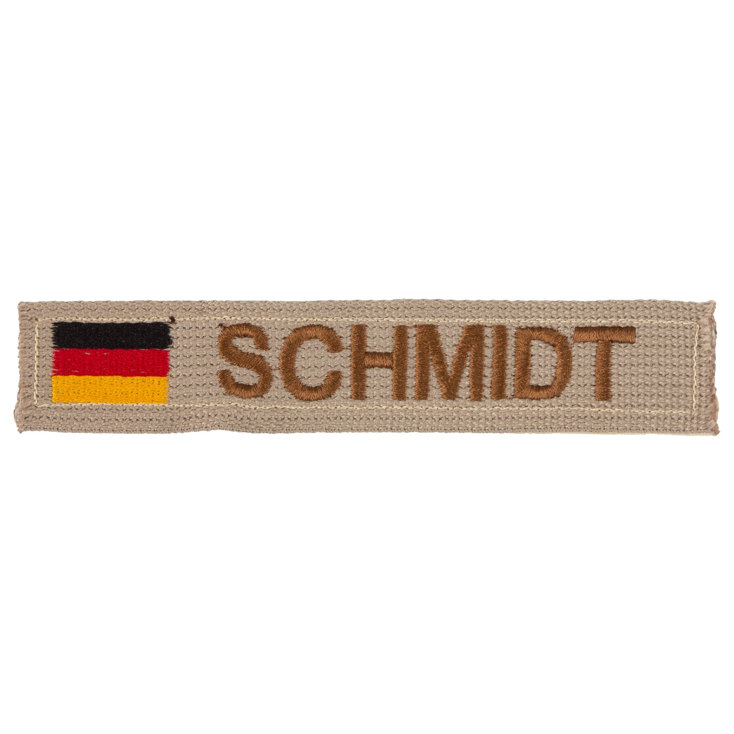 Name Tapes with German Flag 5-Pack khaki