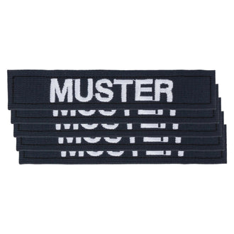 Name tapes 5-pack Navy