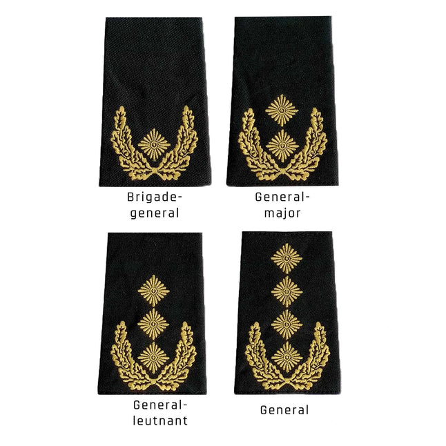 Insignia de rango BW Heer negro