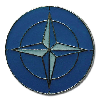 Pin mini insignia metálica NATO
