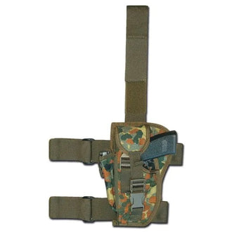 Low-ride holster P8 flecktarn left