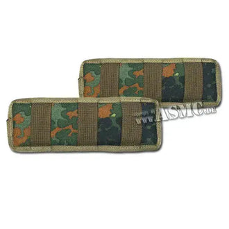 Padding for hip belts in combat backpacks