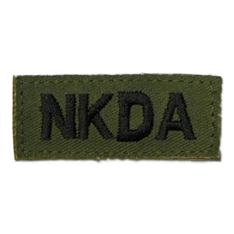 NKDA Velcro textile badge