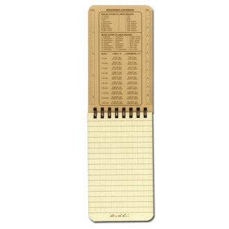 Spiral notebook, khaki, No. 935T