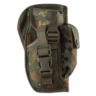 Universal holster MOLLE flecktarn