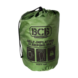 Self-inflating sleeping mattress