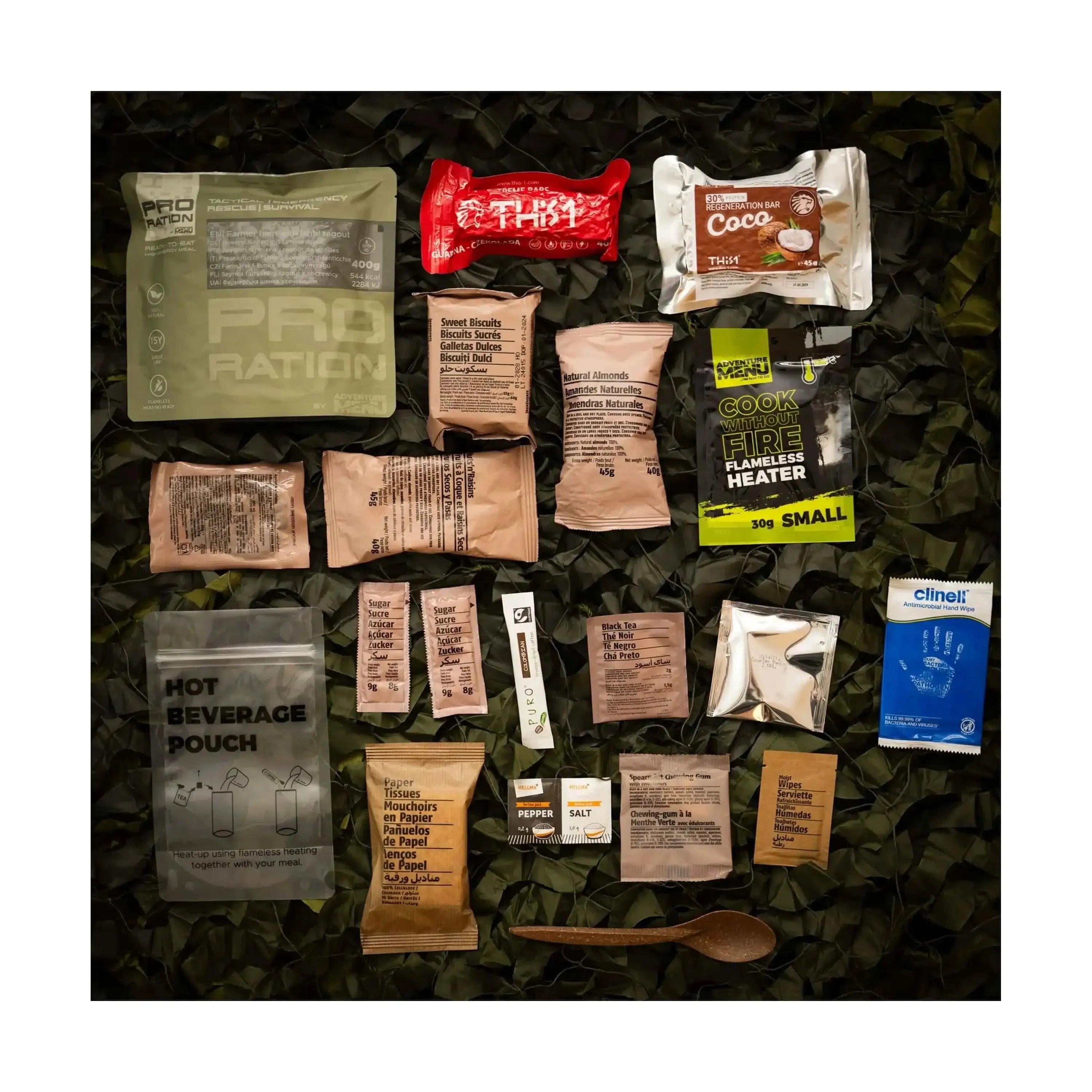 Half Life Ration Half-Day Ration Ultimate Tactical Ration Half Day Menu 2