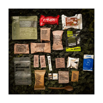 Half day ration Ultimate Tactical Ration Half Day Menu 2