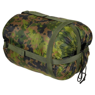 Mummy sleeping bag, 2-layer filling, M05 camouflage