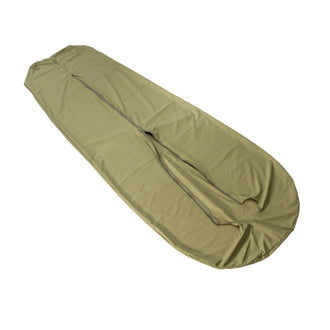 Sleeping bag liner, olive green, like new