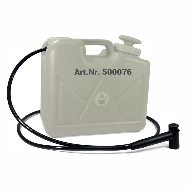 Shower hose jerrycan