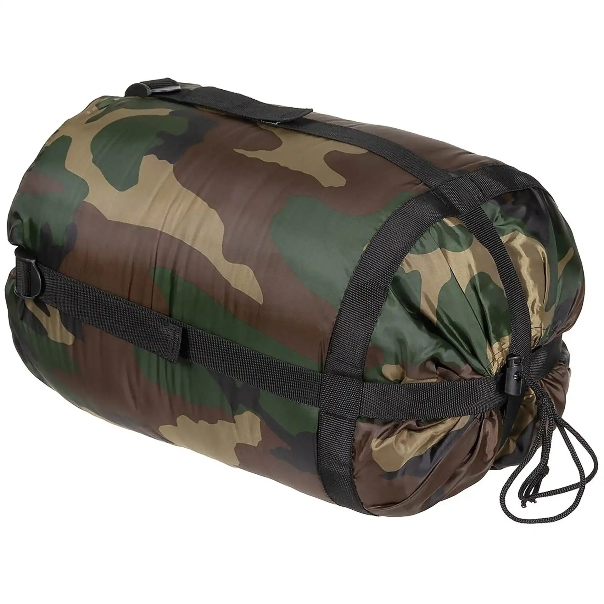Mummy sleeping bag 2-layer filling M05 camo