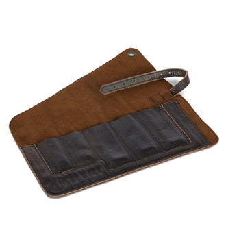 Funda para Cubiertos de Cuero
