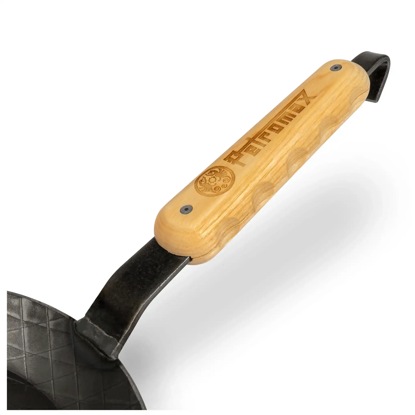Mango de madera para sartenes de hierro forjado