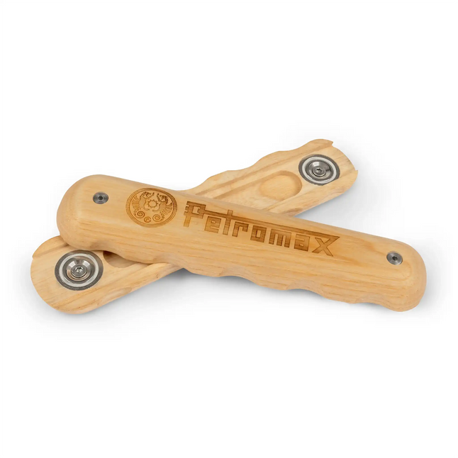 Mango de madera para sartenes de hierro forjado