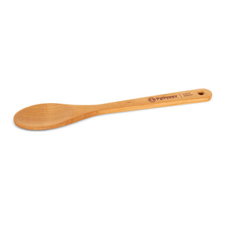 Wooden spoon with branded engraving
