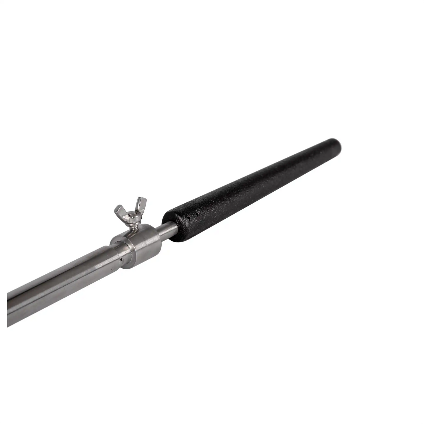 Stick bread skewer with cast-iron tip